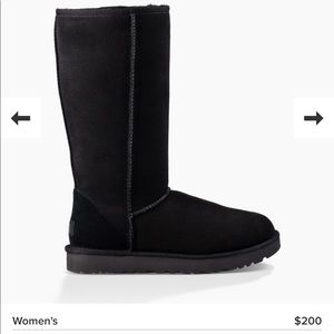 Women’s Black Uggs